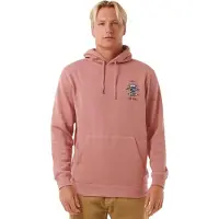 Rip Curl Search Icon Hoodie Rose S Homme
