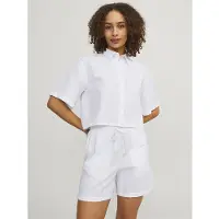 Jack & Jones Lulu Jjxx Short Sleeve Shirt Blanc S Femme