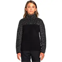 Roxy Whitecamp Sweatshirt Noir 16 ans Filles Noir 16 ans