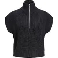 Jack & Jones Florence Twist Jjxx Half Zip Sweater Noir XS Femme