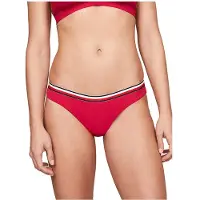 Tommy Hilfiger Cheeky High Leg Bikini Bottom Rose M Femme