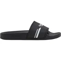 Hackett London pour homme. HMS21287 Tongs avec logo Sports noir (44), Plat, Aucun, Casuel, Beachwear