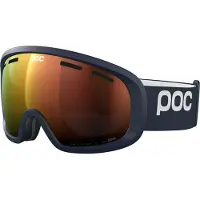 POC Fovea Mid Ski Goggles Vert Partly Sunny Orange/CAT2