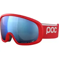 POC Fovea Mid Ski Goggles Rouge Partly Sunny Blue/CAT2 Homme,Femme