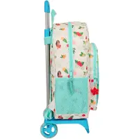 Safta Vaiana Wheeled Backpack Beige