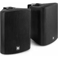 Power Dynamics DS65MB (1x 60 W), Haut-parleur PA, Noir