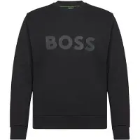 Boss green Sweat-shirt 'Salbo' anthracite / noir
