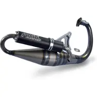 Polini Pot d'échappement Team 4 Aluminium noir - Yamaha