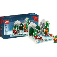 LEGO : Scène d'elfe d'hiver (40564, 372 pièces)