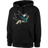 47 Brand NHL Imprint Burnside Pullover Hoodie Jet Black XL