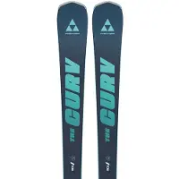 Fischer The Curv Dti Ar+rs 11 Gw Powerrail Alpine Skis Pack Bleu 164