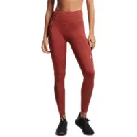 Superdry Mesh Full Length Leggings Marron 2XS Femme
