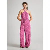 Pepe Jeans pour femme. PL230484 Singe Dolly rose (L), Casuel, Viscose, Sans manches / bretelles