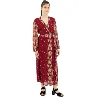 Pepe Jeans Giomar Long Sleeve Dress Rouge XS Femme