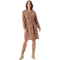 Garcia femme Robe, L, Brun