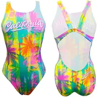 Turbo Cali Palms Swimsuit Multicolore 12-24 Months Fille