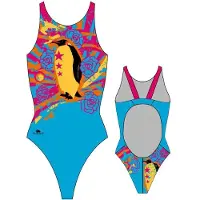 Turbo Pingu Pro Resist Swimsuit Multicolore 4XL Femme