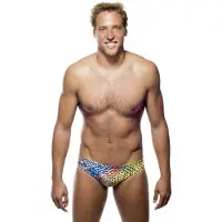 Turbo Circle Swimming Brief Multicolore 4XL Homme
