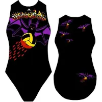 Turbo Vamp Polo Swimsuit Noir M Femme