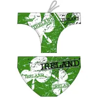 Turbo Ireland Swimming Brief Vert,Blanc 3XL Homme