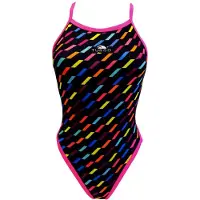 Turbo Fiesta Swimsuit Noir 5XL Femme
