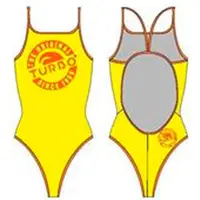 Turbo Original Swimsuit Jaune XL Femme