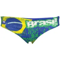 Turbo Happy Brazil Swimming Brief Multicolore 5XL Homme