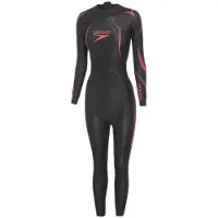 Speedo Xenon Woman Long Sleeve Neoprene Wetsuit Noir 2XS Femme