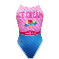 Turbo Revolution Sweet&fresh Swimsuit Bleu,Rose 5-6 Years Fille
