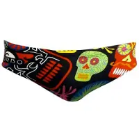 Turbo Halloween Skulls Swimming Brief Multicolore XL Homme
