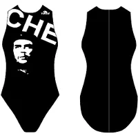Turbo Che Guevara Swimsuit Noir S Femme