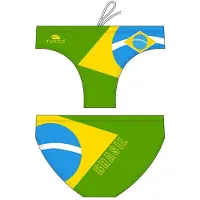 Turbo Brazil Swimming Brief Vert M Homme