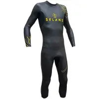 Seland Triathlon Gm Long Sleeve Neoprene Wetsuit Noir XS
