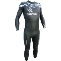 Seland Triathlon S 40 Airprene Long Sleeve Neoprene Wetsuit Noir XS