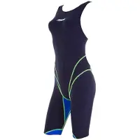 Mosconi Geep Med Open Back Competition Swimsuit Bleu 14 Years Fille