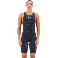 Tyr Venzo Camo Open Back Competition Swimsuit Noir,Gris 25 Femme