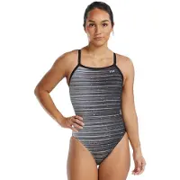 Tyr Durafast Elite Diamondfit Speedwarp Swimsuit Gris 28 Femme