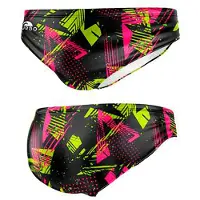 Turbo Fast Swimming Brief Multicolore 4XL Homme