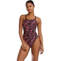 Tyr Diamondfit - Durafast Elite - Energia Swimsuit Rouge,Noir 26 Femme