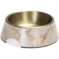Designed By Lotte Gamelle en mélamine Meis, beige pour chien et chat - capacité : 350 ml, 17,5 cm de diamètre