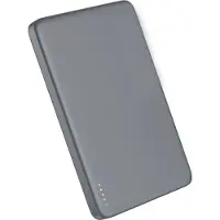 Valenta Powerbank MagSafe Ultra Slim, Grau 5000 mAh (5000 mAh, 15 W, 19.35 Wh), Chargeur de secours, Gris