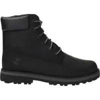 Timberland unisex pour enfant. TB0A27A20011 Bottes à lacets en cuir Courma noir (34), Plat, Casuel, mode enfantine