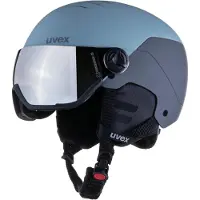 Uvex Casque de Ski Uvex Wanted Visor Glacier / Rhino Mat-54 - 58 cm