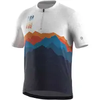 Bicycle Line Dolomiti Short Sleeve Enduro Jersey Blanc,Bleu M Homme