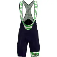 Santini La Vuelta Lisbona Bib Shorts Vert XS Homme