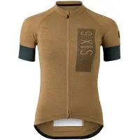 Agu Solid Merino Ii Six6 Short Sleeve Jersey Marron S Femme