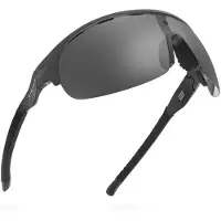 Siroko Lunettes de soleil photochromiques K3 Africa, noir miroir photochromique, noir miroir photochromique