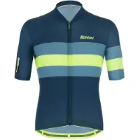 Santini Maillot à Manches Courtes Ecosleek Bengal