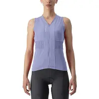 Castelli Anima 4 Sleeveless Jersey Violet XS Femme