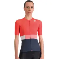 Sportful Snap Short Sleeve Jersey Orange XL Femme